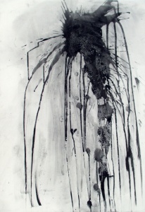 (Re) Pulsions 6, graphite on paper, 100x70 cm., 2016