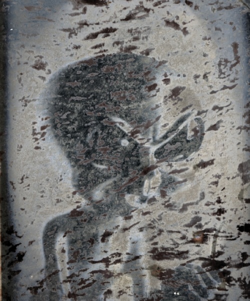 Ufo Daguerrotype, impressió digital de fotografia al daguerrotip, 12x9 cm., 2015.